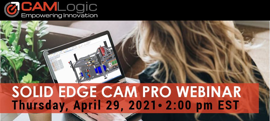 Solid Edge Cam Pro Webinar Image
