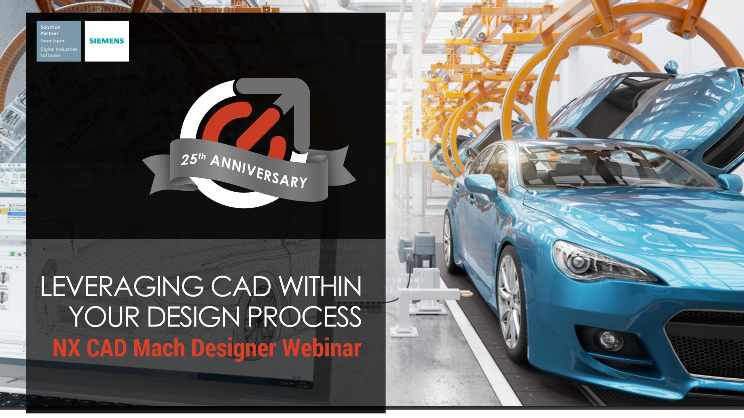For people looking for an entry-level CAD solution, but think NX is too expensive, or difficult to use, this webinar will show you how you can leverage NX CAD Mach Designer to create and edit designs of typical mechanical components and assemblies, with solid modeling and drafting, basic freeform modeling and sheet metal design.